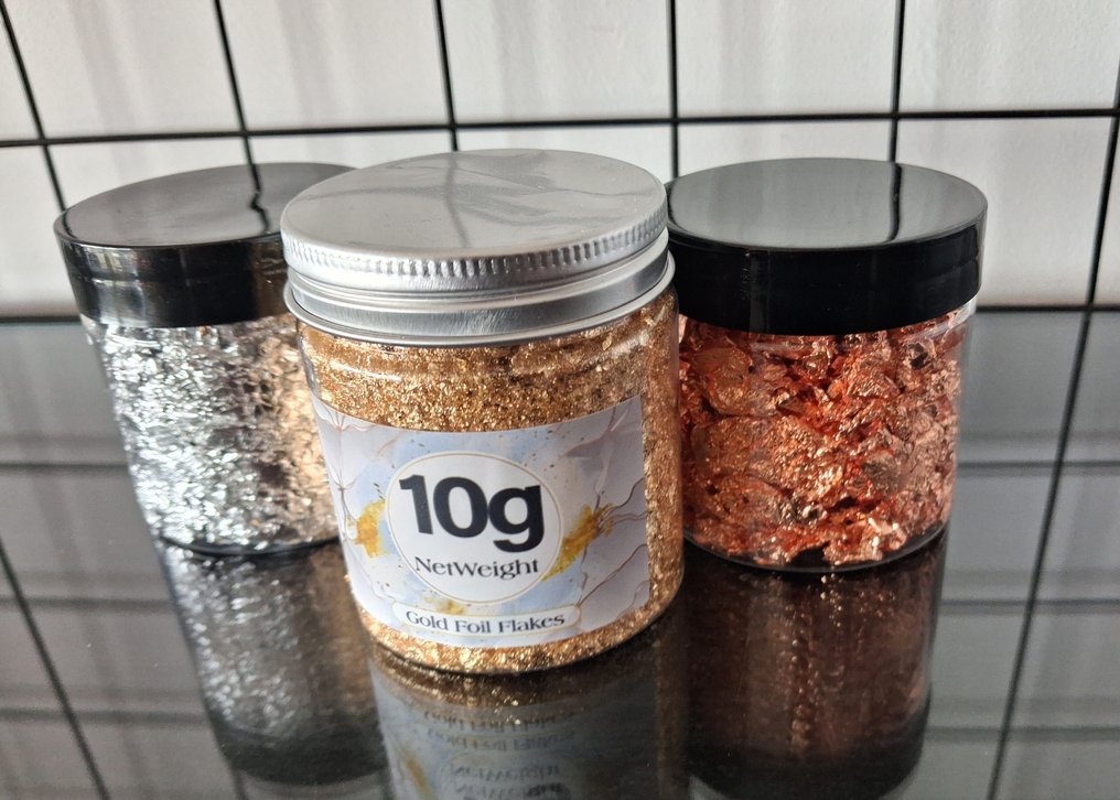 Collezione a tema - Foglia d'oro in foglia in una scatola da 10 g. #1.0