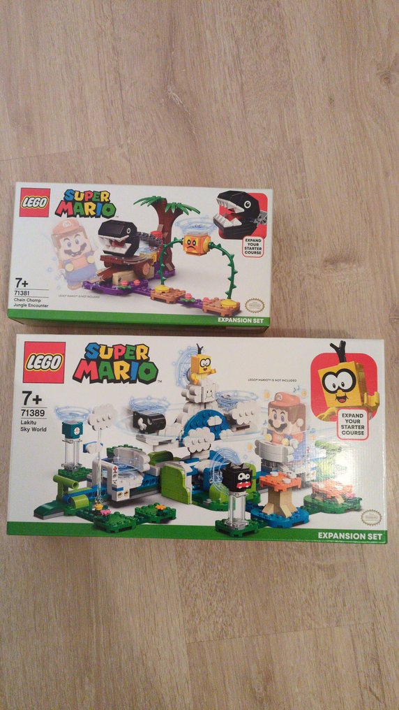 Lego Set - Super Mario - Super Mario Lakitu Sky World / Chain Chomp Jungle Encounter #1.0