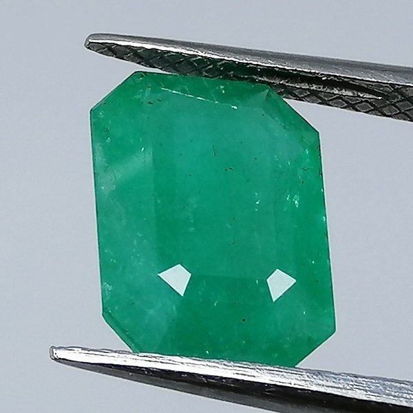 1 pcs Green Emerald - 2.44 ct - Instituto Gemólogico Español (IGE) - Minor Oil #3.2