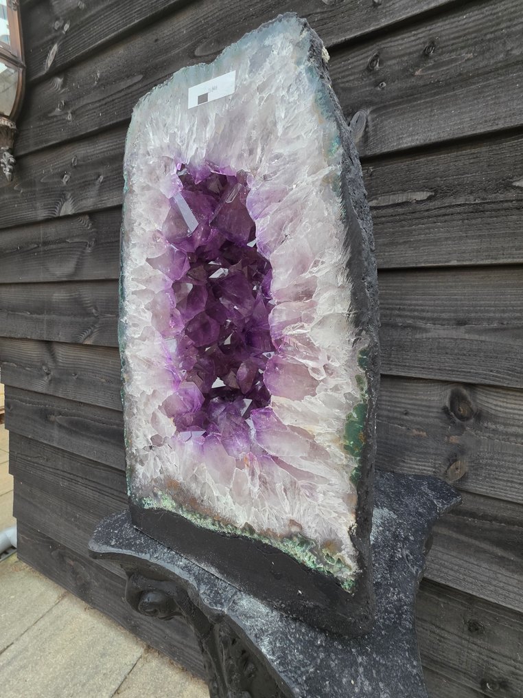 XL Amethyst Geode Amethyst - Height: 39.5 cm - Width: 24.5 cm- 21.94 kg #3.2