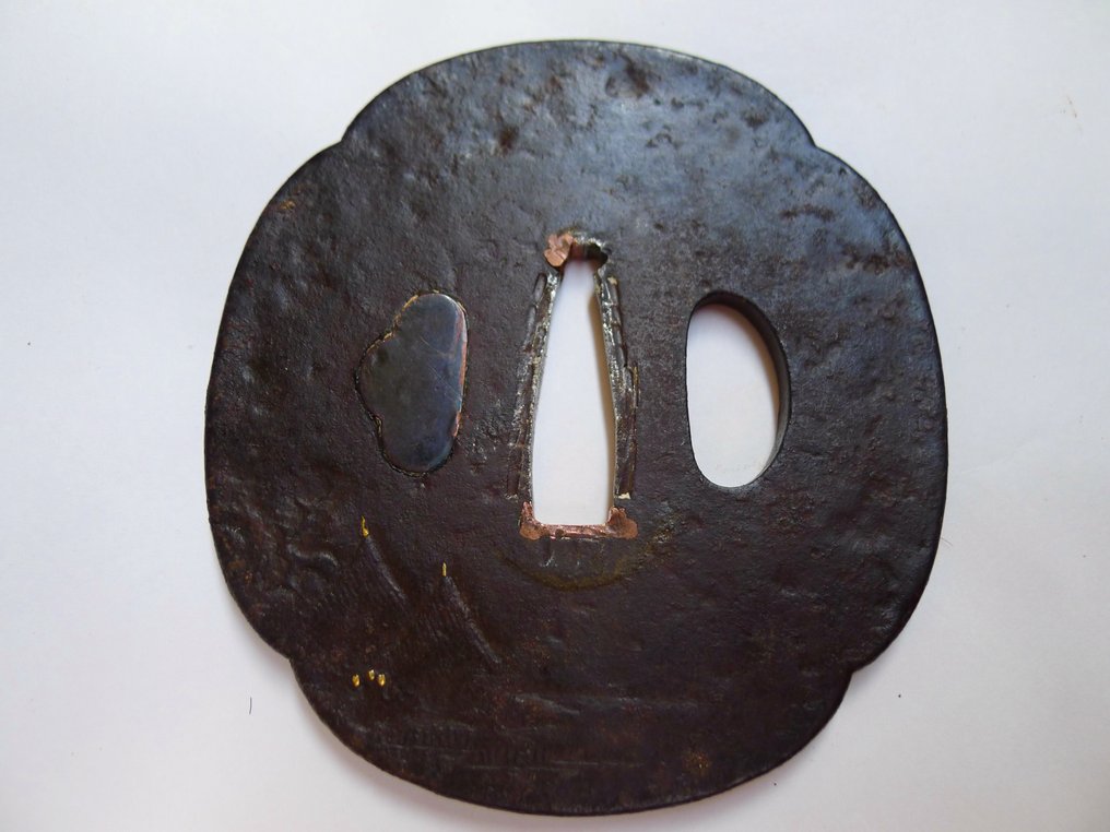 山城国伏见住金家（Yamashiro no Kuni Fushimi ju Kaneie，待确认）金镶嵌山 - 日本 #1.0