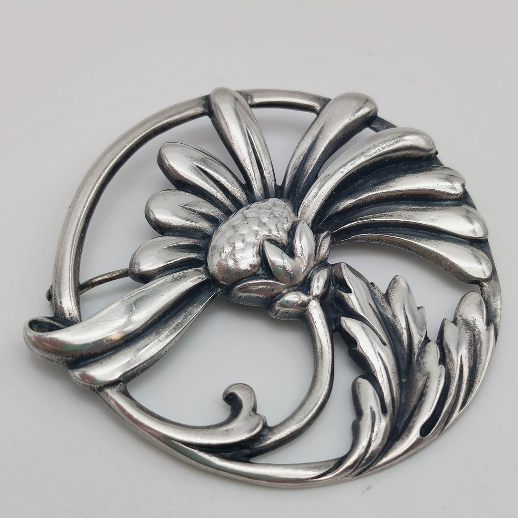 Senza prezzo di riserva - Spilla Argento - Vikingcraft 1938-1950 #2.1