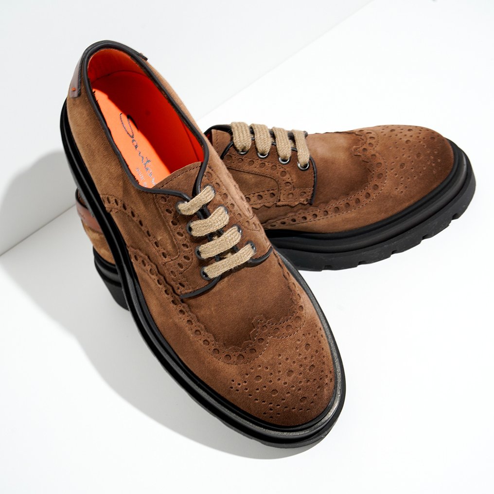 Santoni - Sapatos com atacadores - Tamanho: EU 43 #3.2