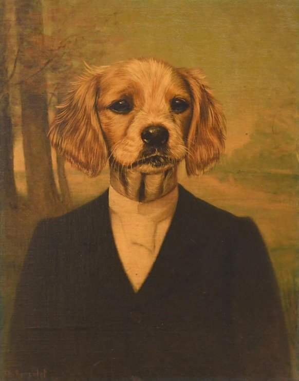 Thierry Poncelet (1946) - Chien aristocrate #1.0