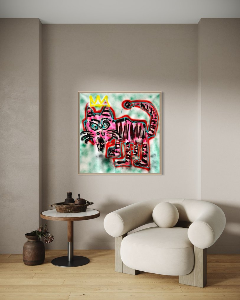 Timo Wedell - Pink Tigger Like Basquiat - XL #3.2