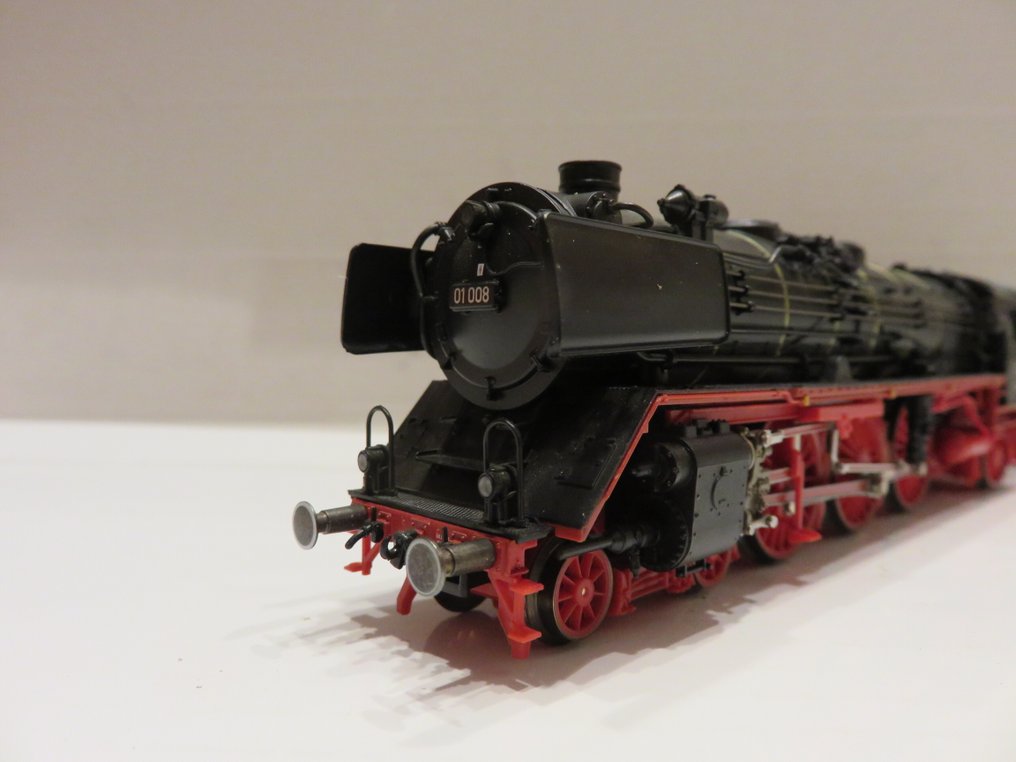 Roco H0 - 43359 - Locomotiva a vapor com vagão de carvão (1) - BR 01 008 - DB #1.0