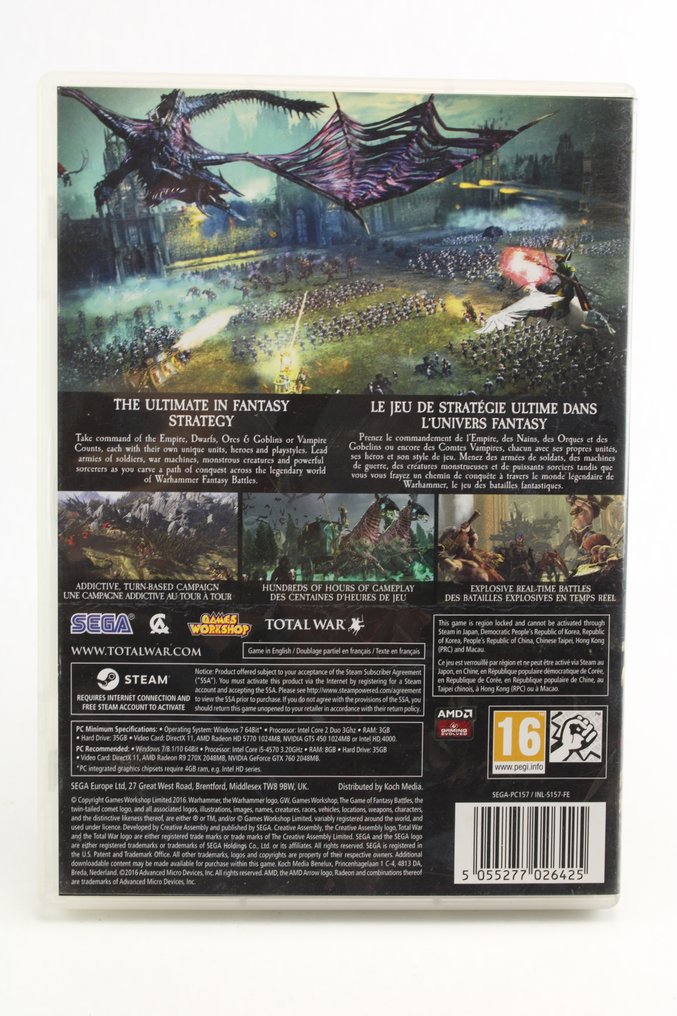 Sega - PC - Total War Warhammer - Video game - In original box #1.0