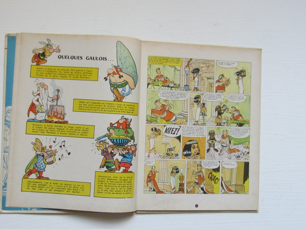 Astérix T6 - Astérix et Cléopâtre - C - 1 Album - EO - 1965 #4.3