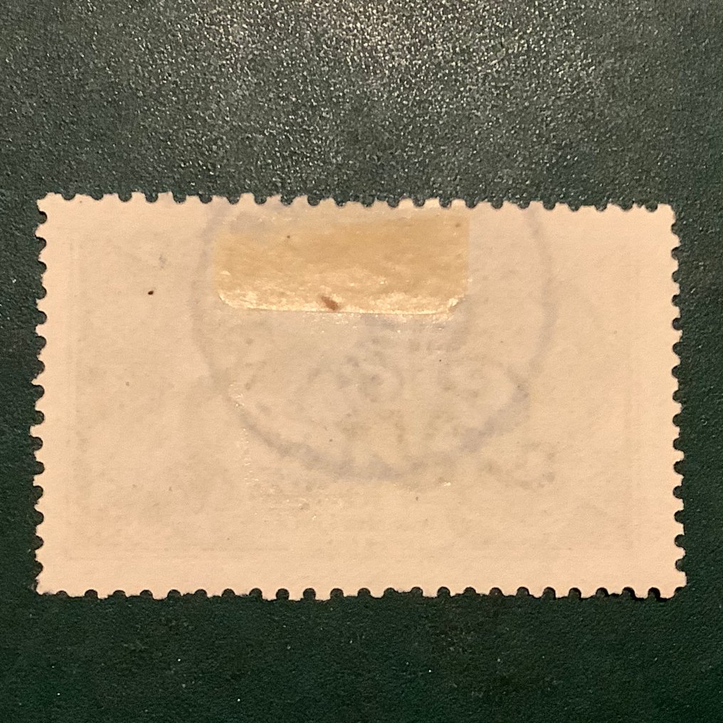 Great Britain 1915 - 10 Schilling Seehorses - De la Rue printing - centered - Michel 143 II #4.3