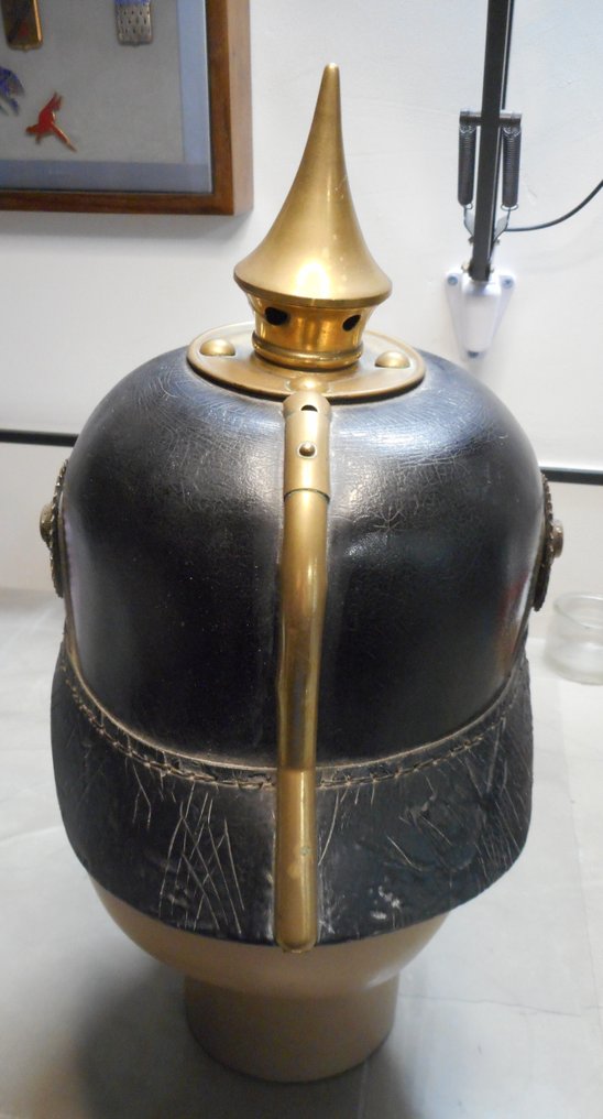 Germany - Army/Infantry - Military helmet - M 1895 Pickelhaube of the 14th Bavarian Infantry Regiment #4.3