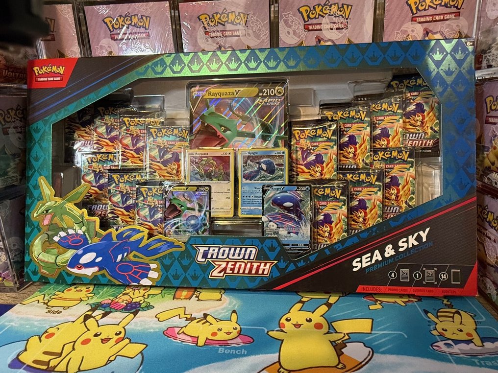Pokémon - 1 Box - Sea & Sky Premium Collection - Sword & Shield - Crown Zenith #1.0