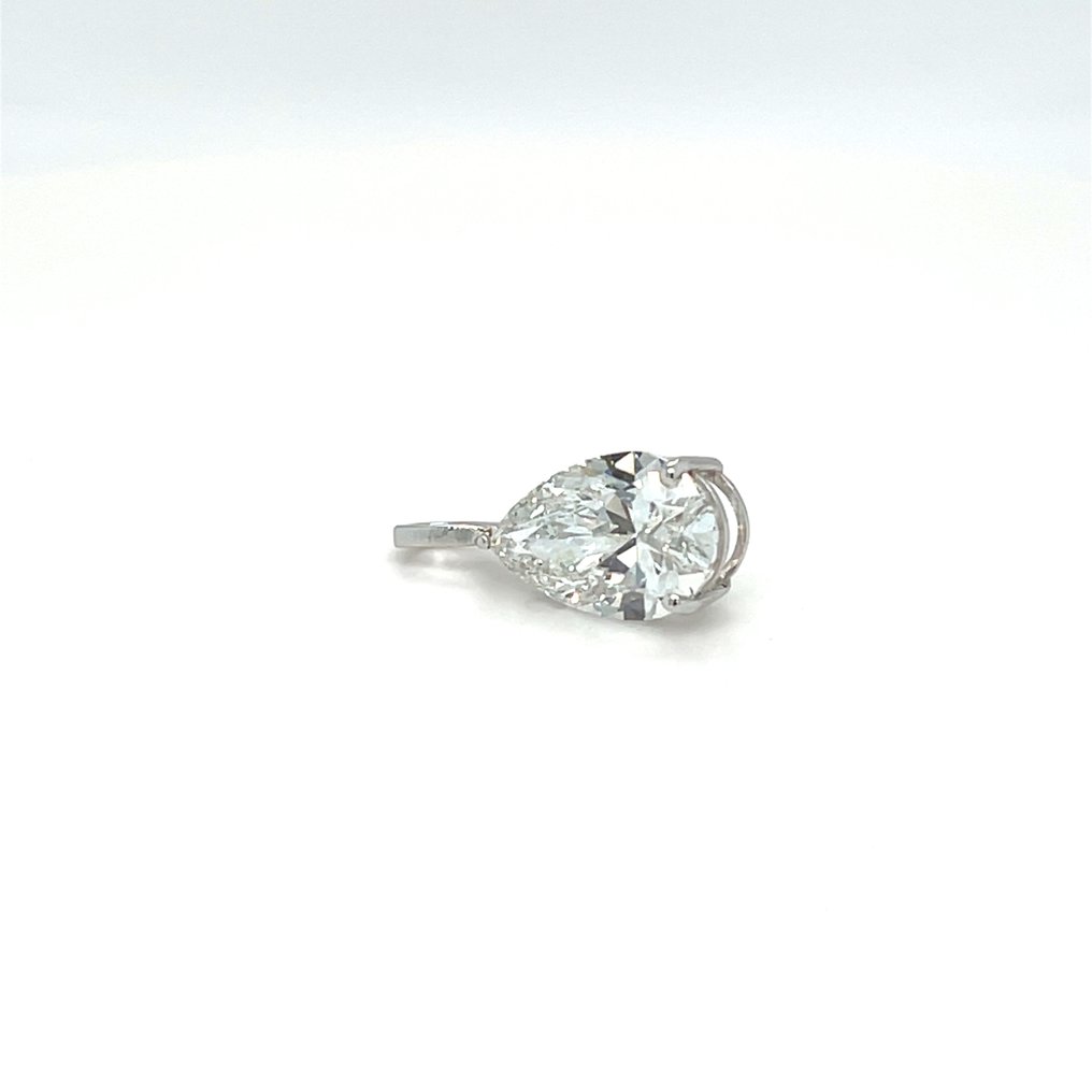 沒有保留價 - 墜飾 - 14 克拉 白金 - 2.50ct. tw. 鉆石 (實驗室培育) #4.3