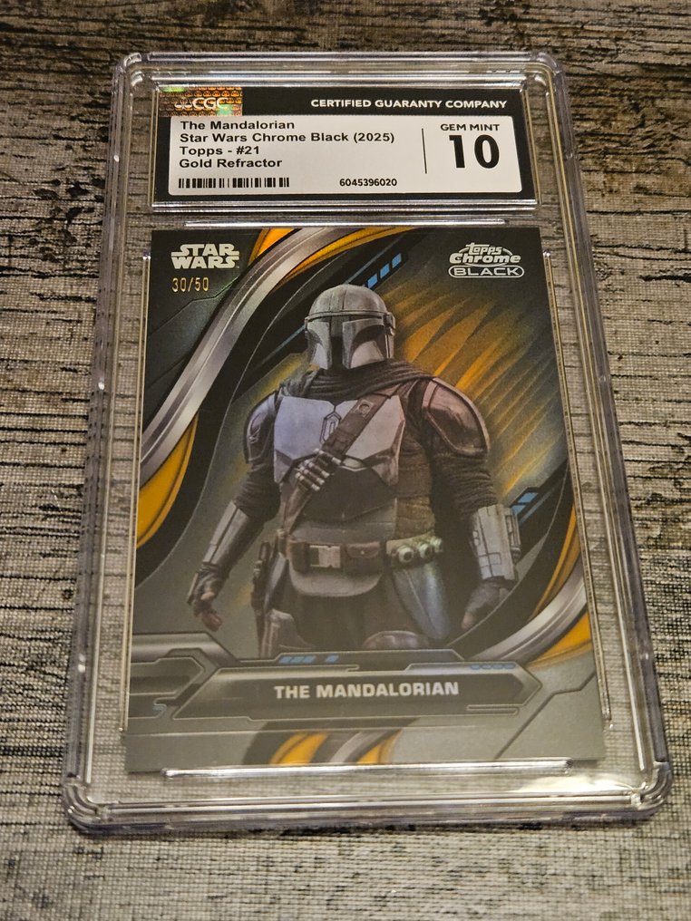Topps - 1 Graded card - Star Wars #21 Carta/cromo Parallel, Carta seriada, Foil, Edición limitada - CGC 10 #1.0