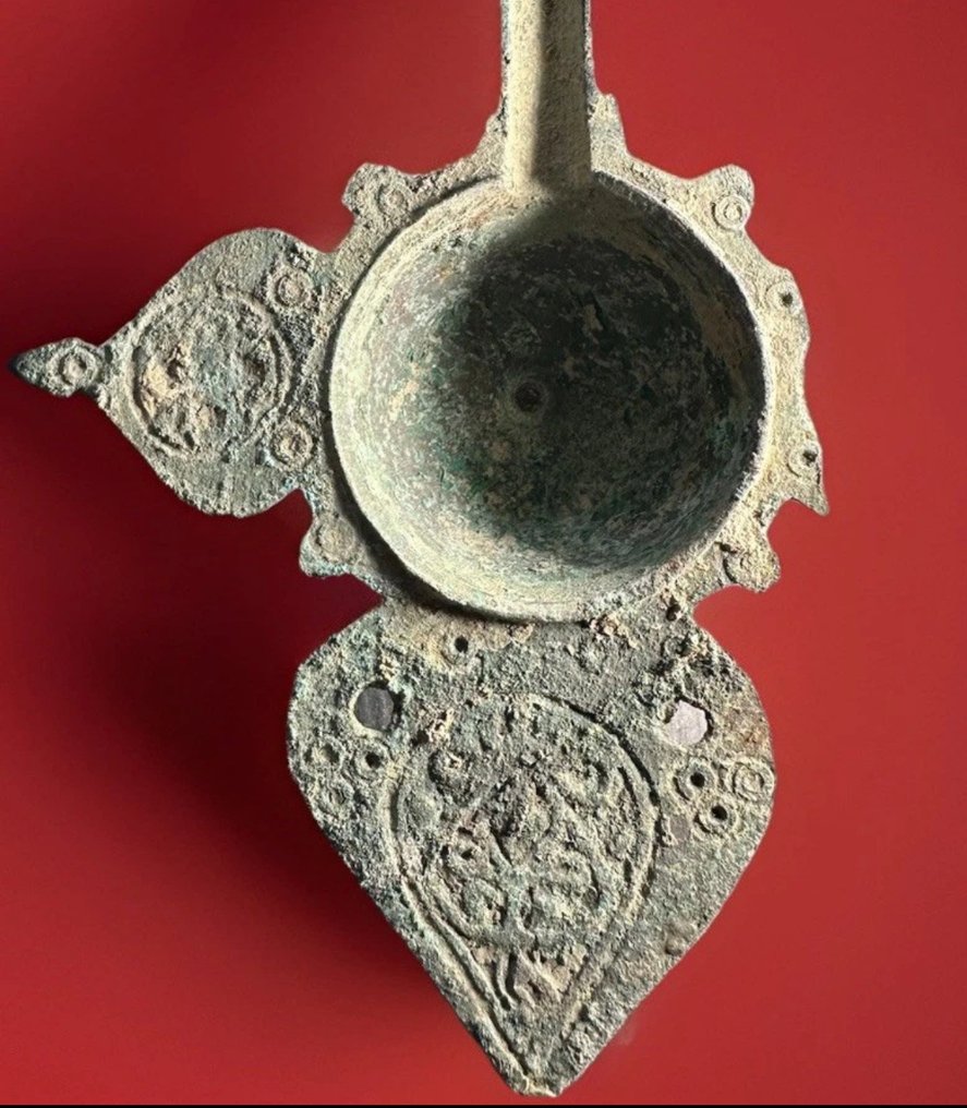 Αρχαία Ρωμαϊκή Μπρούντζος ραντιστήρας λαδιού  (χωρίς τιμή ασφαλείας) #1.0