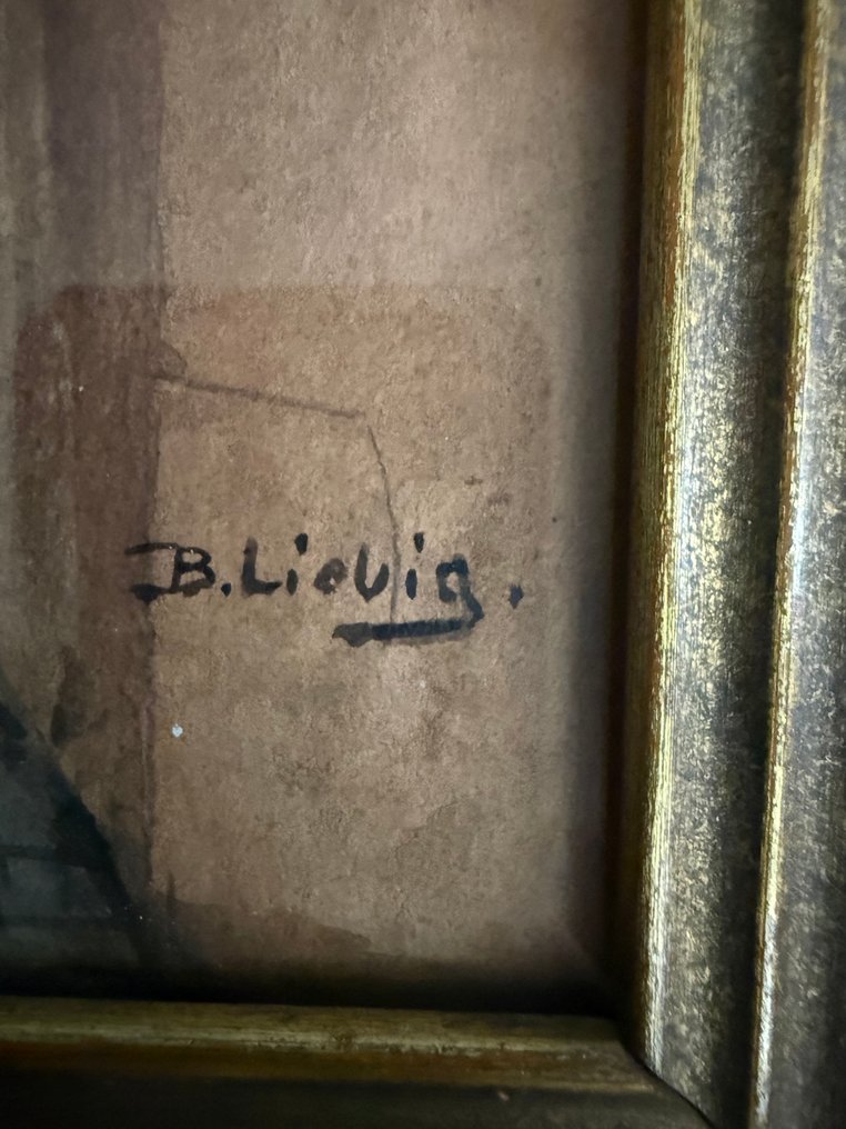 Bernhard Liebig (1873-1937) - Stadtszene #3.2