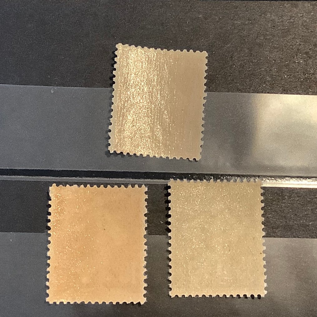 Frankrig 1906 - Semeuse plein fond - Yvert 134/136 #4.3