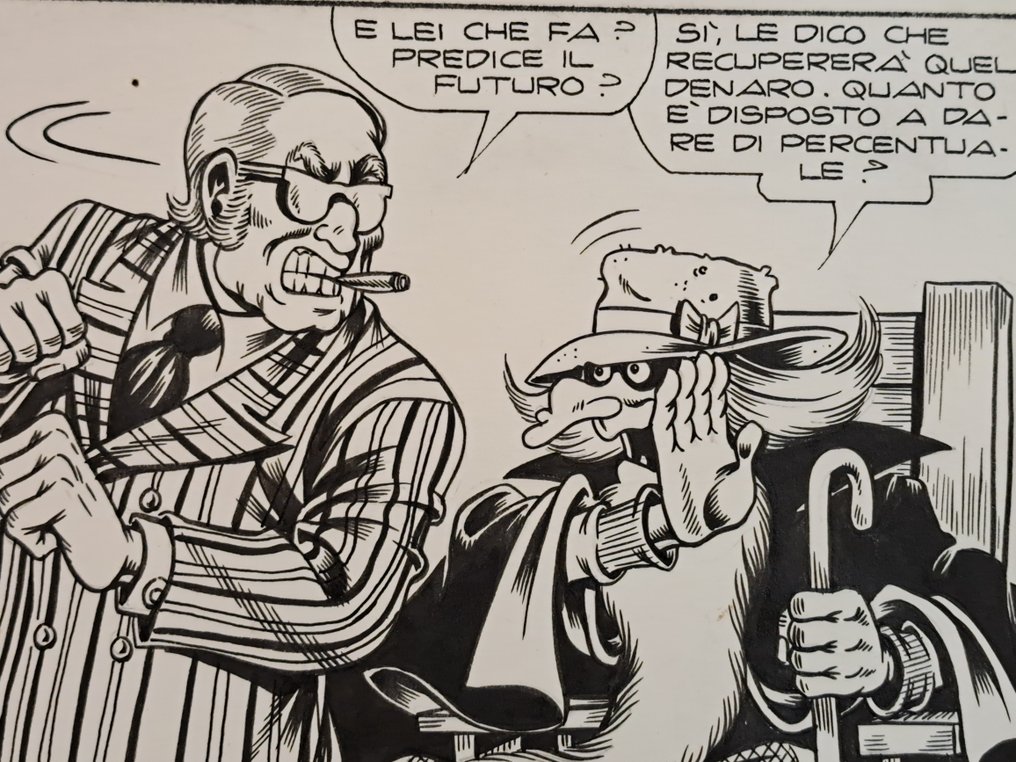 Magnus & Bunker - 1 Original page - Alan Ford - Un Tuffo nel Vuoto #4.3