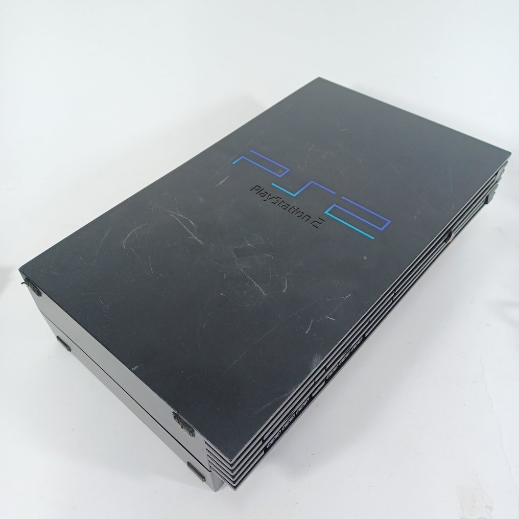 Sony - Playstation 2 (PS2) - Sony PlayStation 2 (SCPH-15000) + 4 Japanese Action Games (CD Slow/DVD Read Faulty) - Video game console + games #2.1