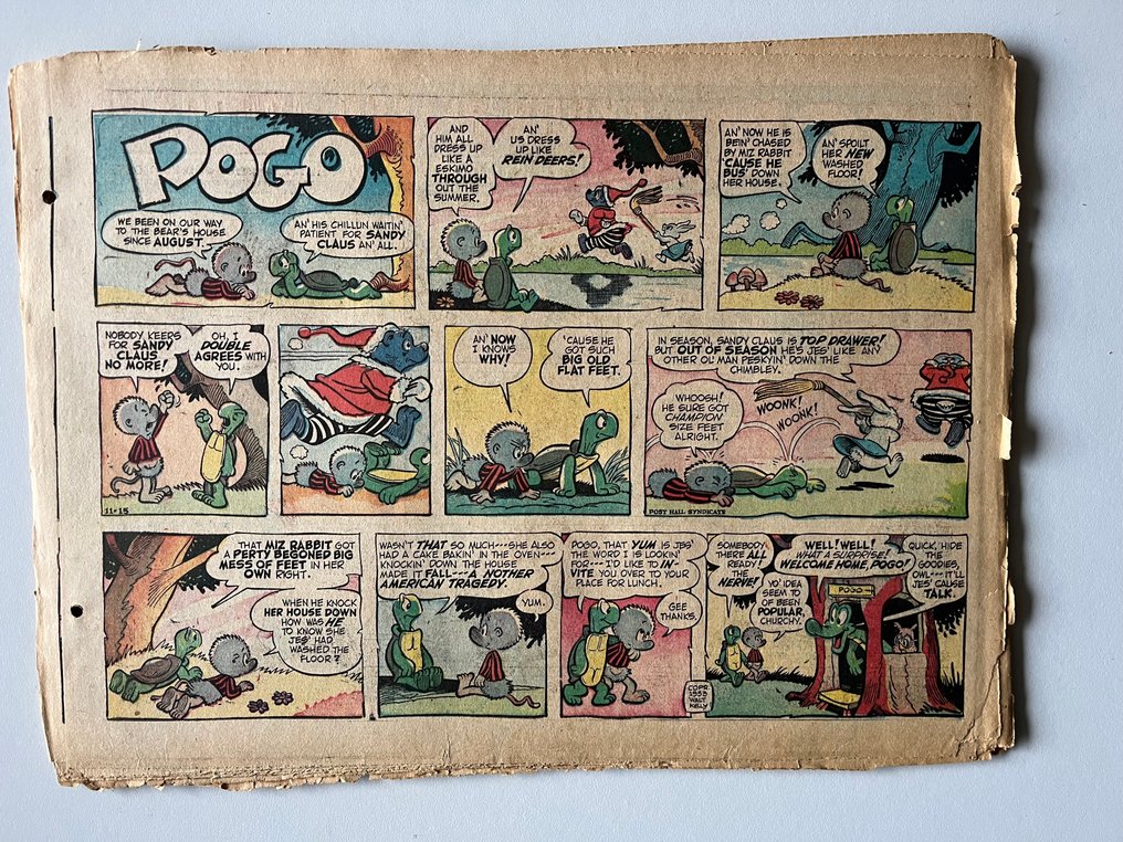 Jungle Jim - by Paul Norris, Pogo, Little Orphan Annie and others - 400 Pagine e strisce di giornale - 1931/1959 #3.2
