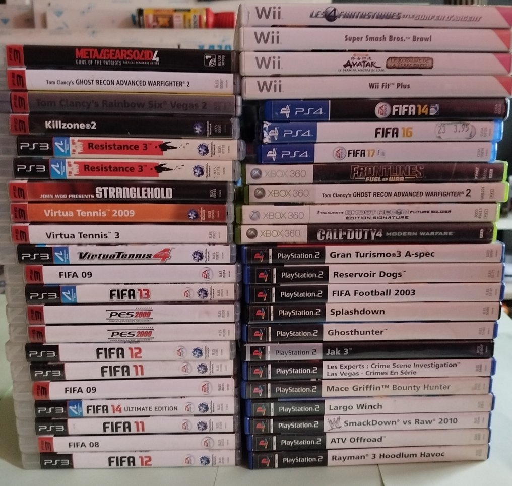 Nintendo, Sony, Microsoft, Sega, Konami - huge lot - Video game - In original box #1.0