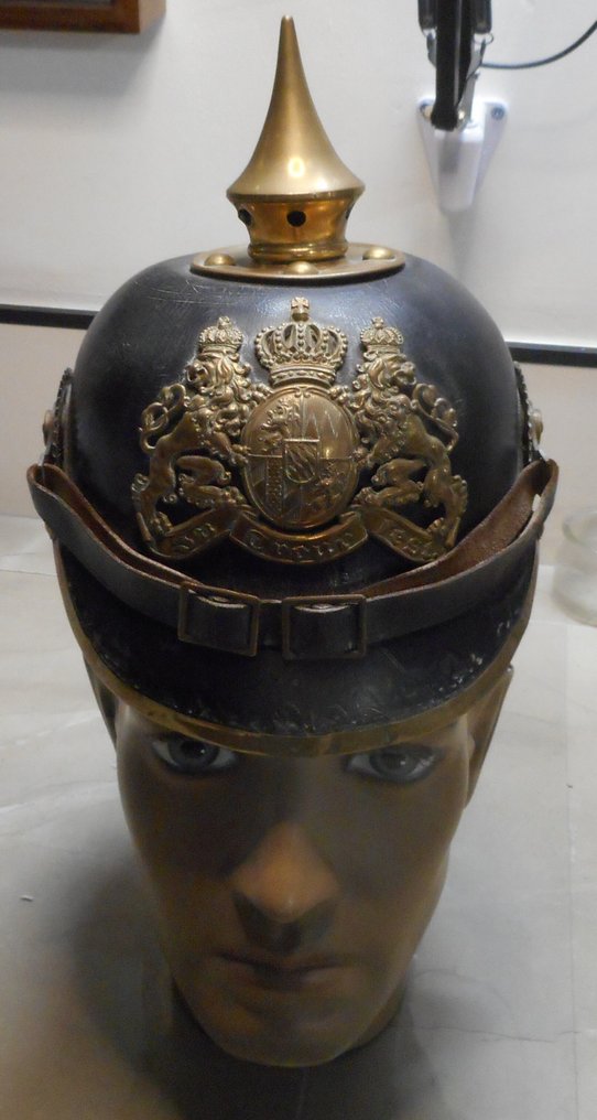 Germany - Army/Infantry - Military helmet - M 1895 Pickelhaube of the 14th Bavarian Infantry Regiment #1.0
