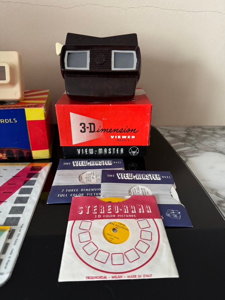 View-Master 3-Dimension Viewer – Model E, Stereoskop LESTRADE – SIMPLEX Model E, Simplex 投影機 #2.1