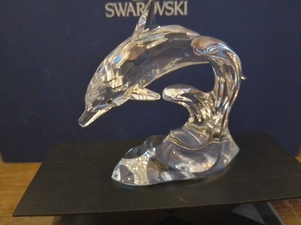 Swarovski - 小塑像 - SCS - Annual Edition 1990 - Dolphins - 153850 - 水晶 #2.1