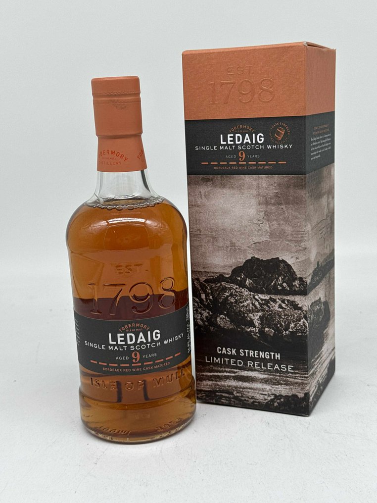 Ledaig 9 years old Bordeaux Red Wine Cask Matured - 70cl #1.0
