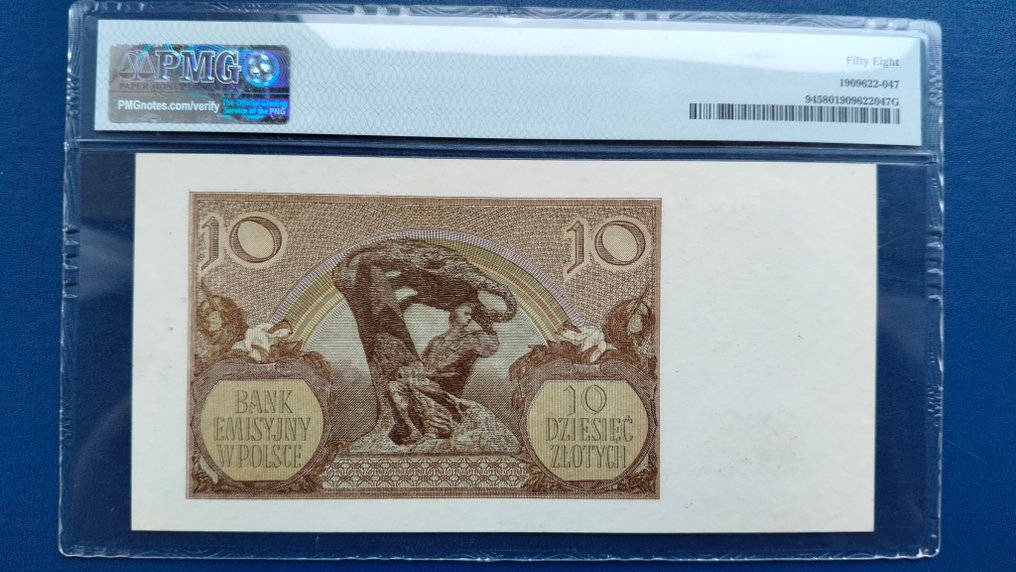 Poland. - 10 Zlotych 1940 - Pick 94  (No Reserve Price) #4.3