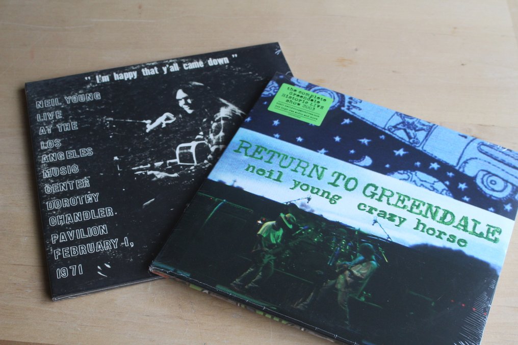 Neil Young & Crazy Horse - Return To Greendale 2LP + Dorothy Chandler Pavilion 1971 - Flere titler - LP-albummer (flere elementer) - 2020 #1.0