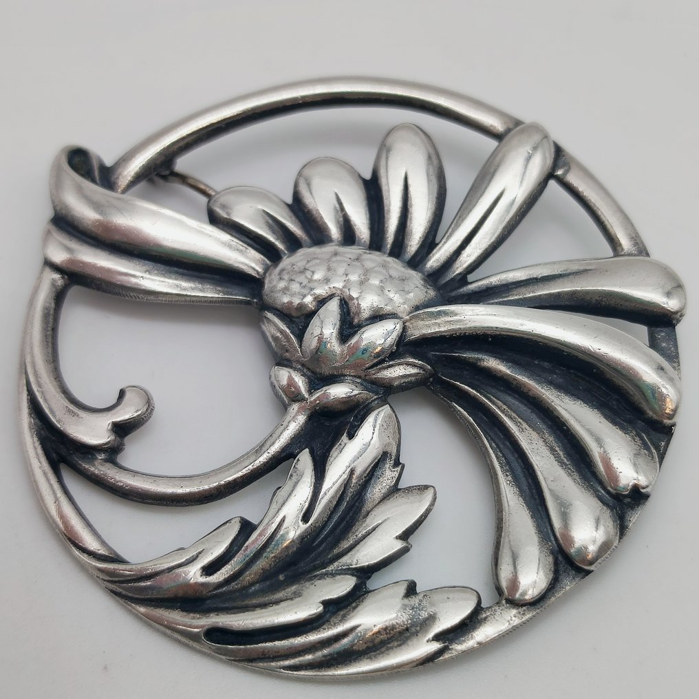 Senza prezzo di riserva - Spilla Argento - Vikingcraft 1938-1950 #4.3