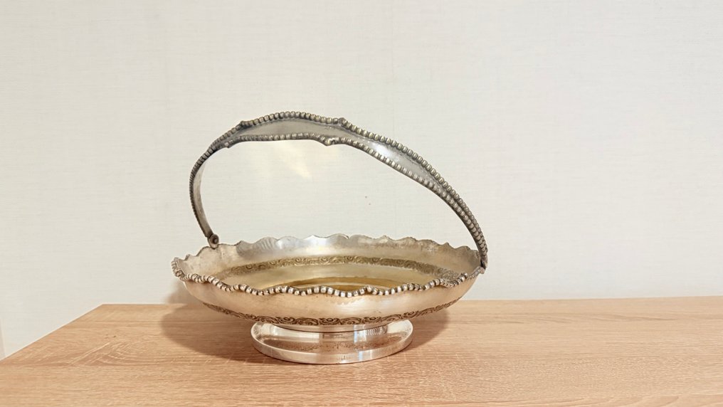 Centre de table  - baigné à l'argent #3.2