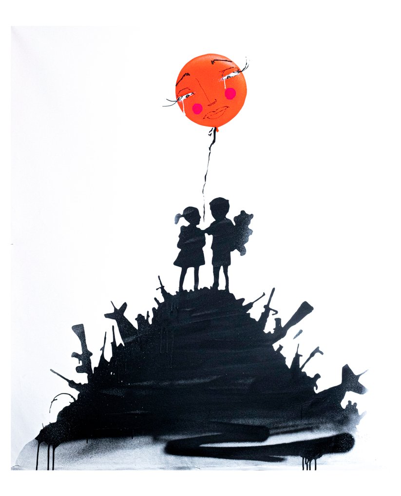 Utopia - Kids on Guns Hill with balloon...ops!!! Bubbles - #1.0