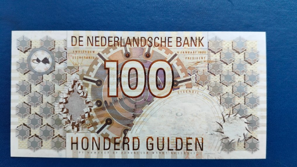 Netherlands. - 100 Gulden 1982 - Pick 101  (No Reserve Price) #1.0