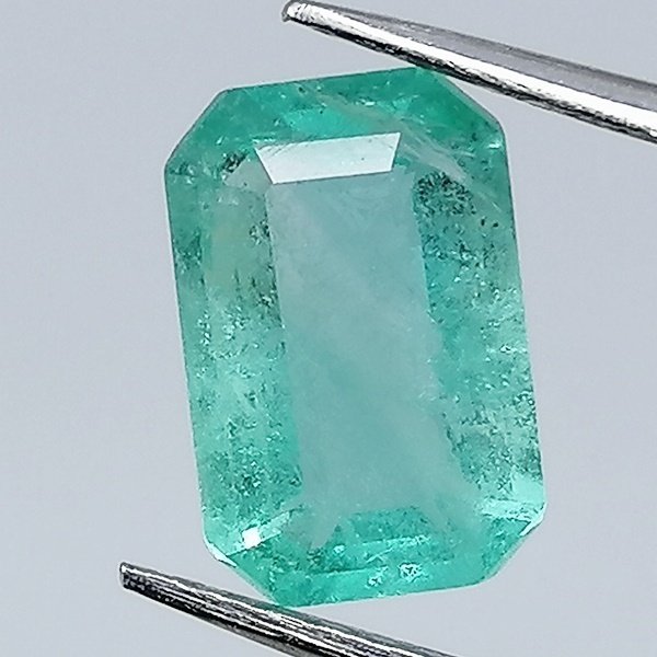 1 pcs Zöld Smaragd - 1.35 ct - Instituto Gemólogico Español (IGE) - Jelentéktelen olaj #1.0