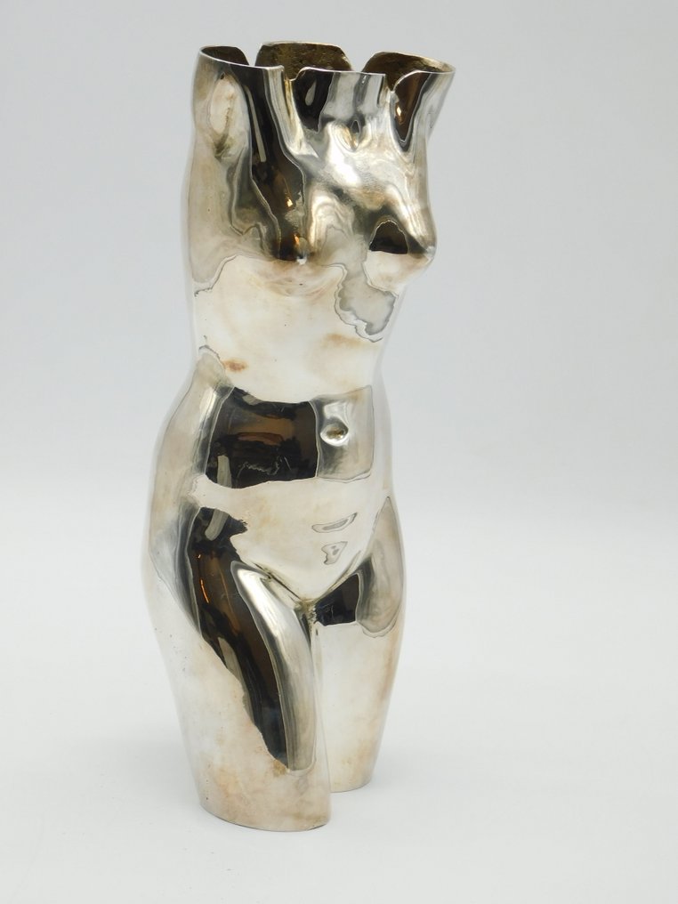 Vallé Mario - Carlo Vallé - Scultura, "Anna" scultura in argento - 30 cm - .925 argento - 1970 #1.0