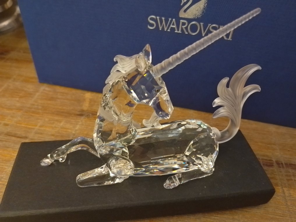 Swarovski - 小塑像 - SCS - Annual Edition 1996 - Unicorn - 191727 - Boxed + Certificate - 水晶 #3.2