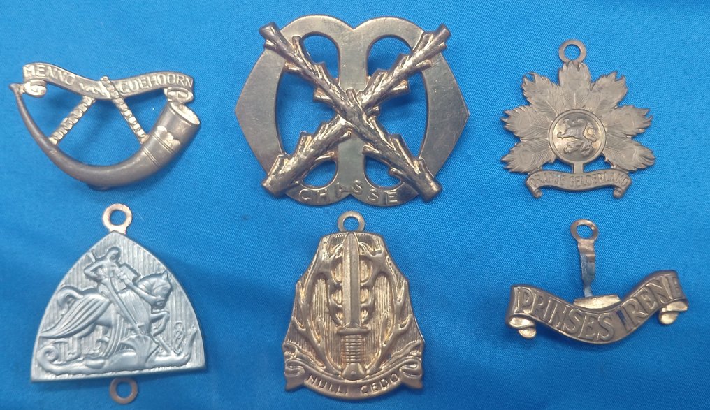 Netherlands - 42 Baret emblems and 3 knots. - Military accessories #1.0