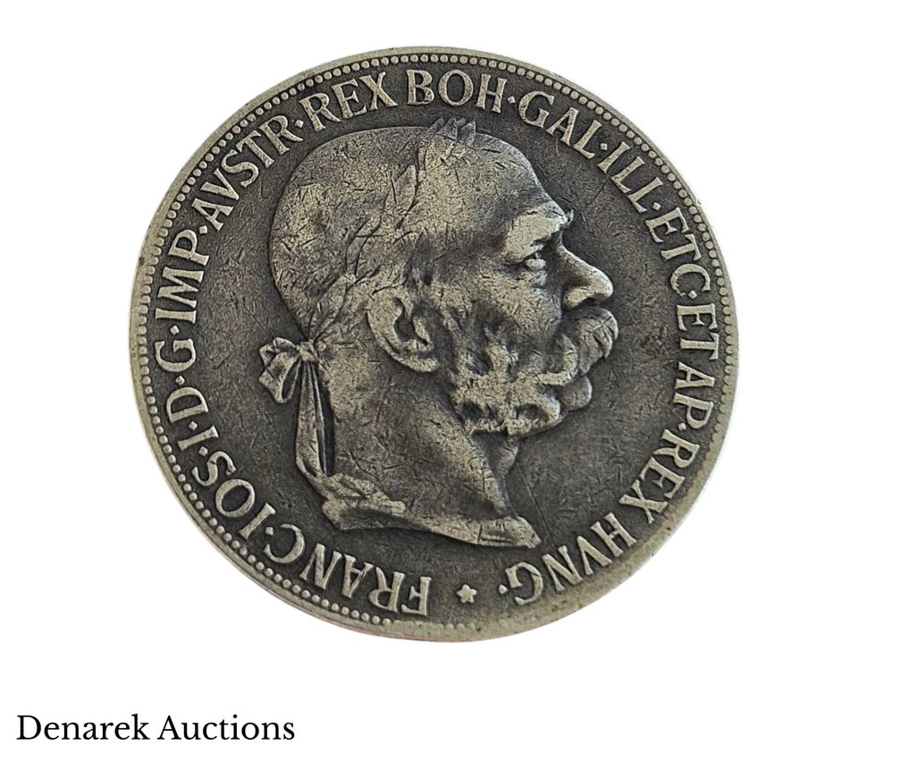 Austria. Franz Joseph I. 5 Corona - 1900  (No Reserve Price) #2.1