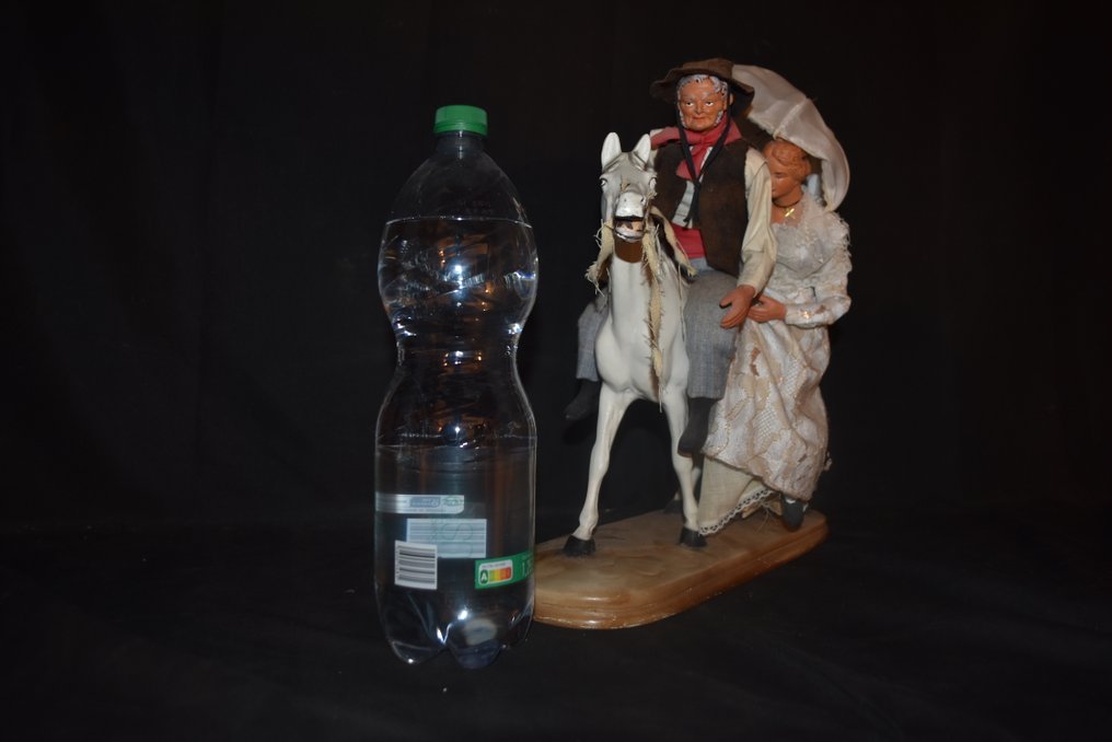 Jouglas  - 娃娃 couple de mariés a cheval - 1930-1940 - 法国 #2.1