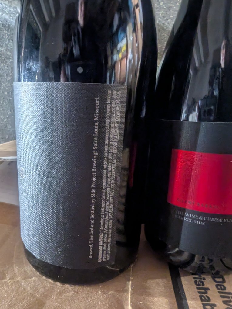 Side Project - BBT 2024 + The Wine & Cheese Place - Silent Barrel #1118 - 75 cl -  2 flaskor  #3.2