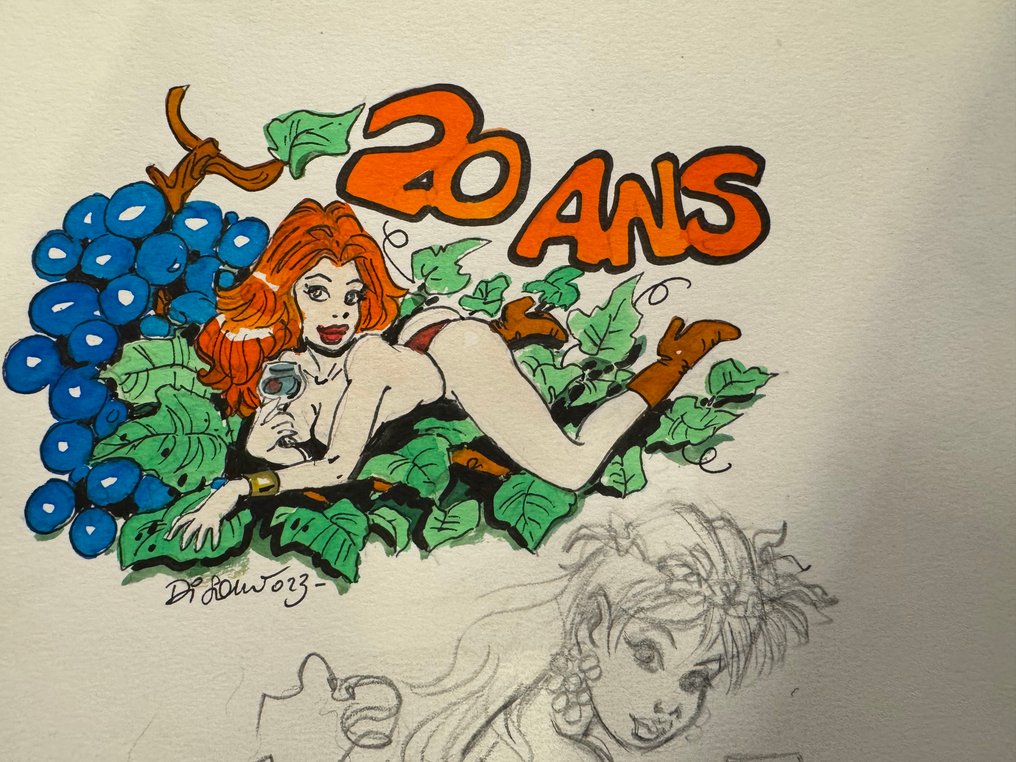 Di Sano - 1 Original drawing #1.0