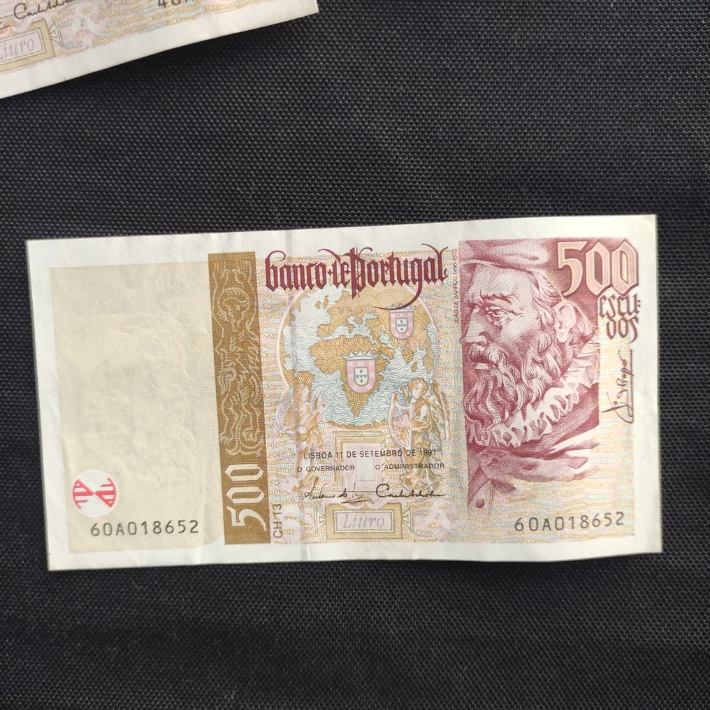 Portugalia. - 26 x 500 Escudos - various dates  (Fără preț de rezervă) #2.1