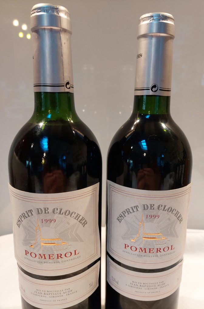 1999 Esprit de Clocher - Pomerol - 6 Flasker (0,75 L) #4.3