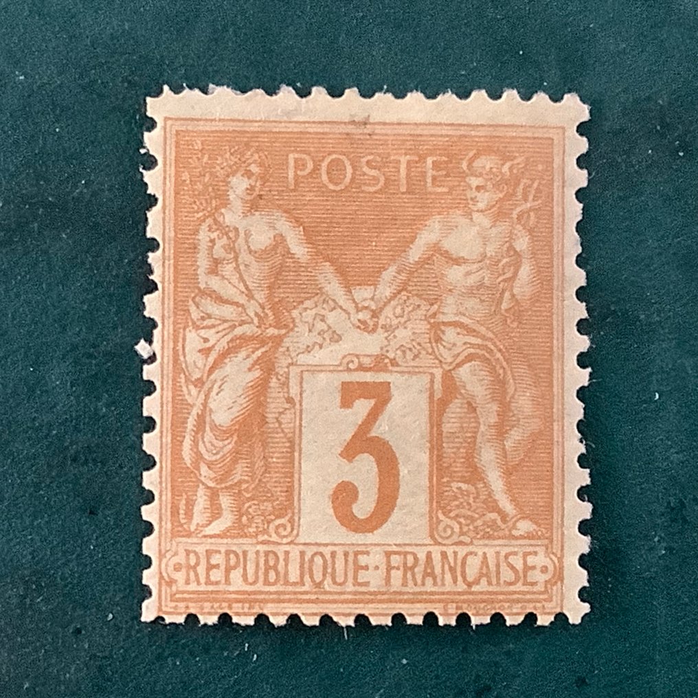 Francja 1878 - 3 centy Sage typ II - Yvert 82 #1.0