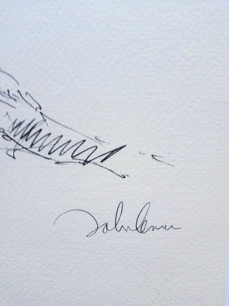 John Lennon - Set of 2 lithographs from the 1971 exhibition portfolio - 1971 #3.2