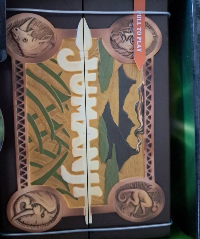 Jumanji - The Noble Collection - - Movie prop Electronic Jumanji game board in original box. Includes 4 character tokens. Try-me demo button on #3.2