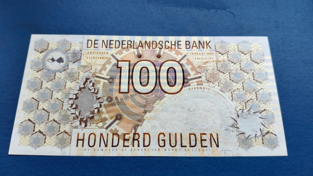 Netherlands. - 100 Gulden 1982 - Pick 101  (No Reserve Price) #1.0
