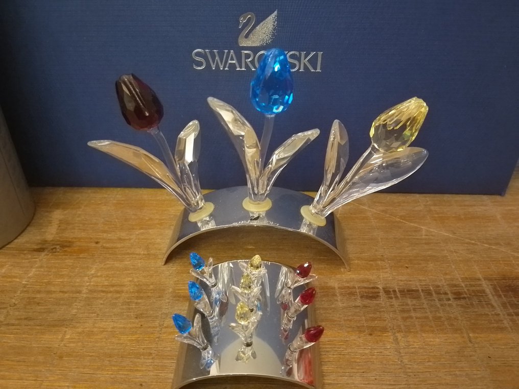 Statuetta - Tulpen en mini tulpen - Cristallo #1.0