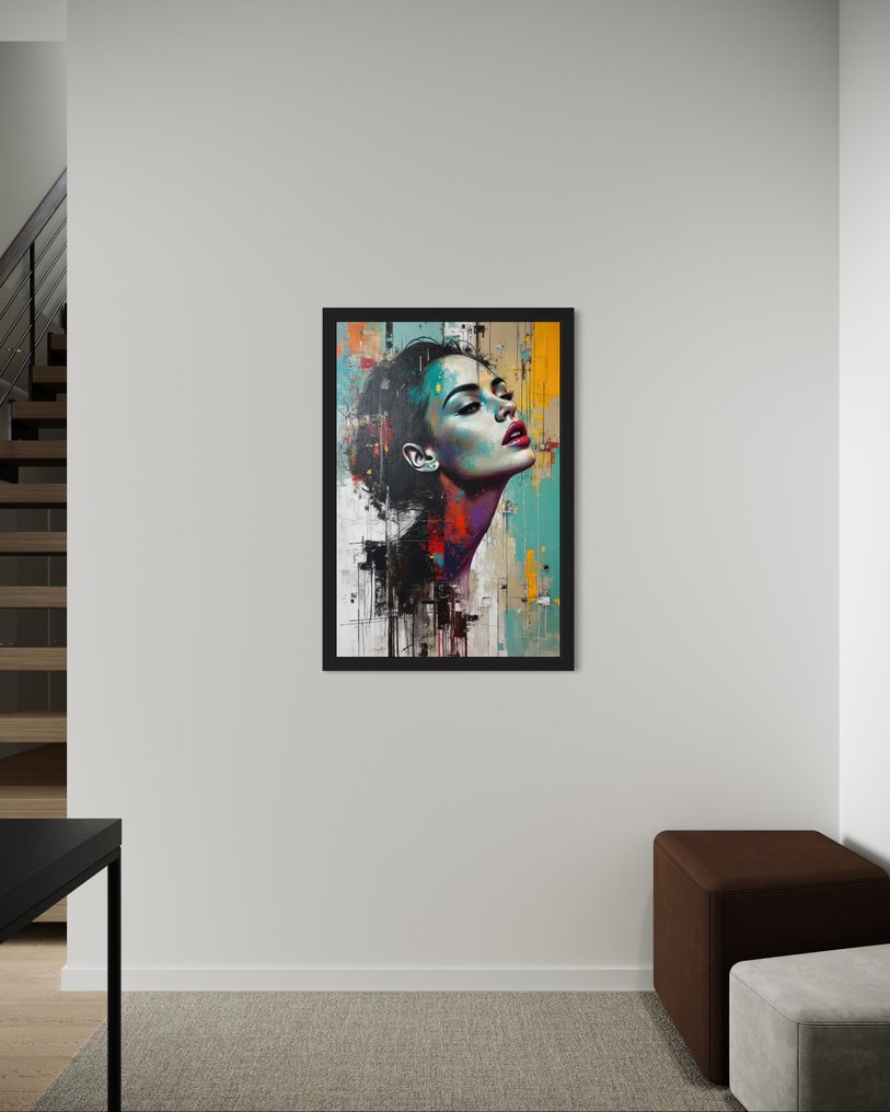 KAUGER (1972) - Noémie 1/1 Toile Large #3.2